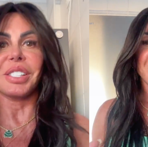 Gretchen revela novo visual após correções estéticas: 'Meu novo rosto'