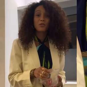Taís Araújo critica morango do amor nos bastidores de Vale Tudo: 'Estão loucos'