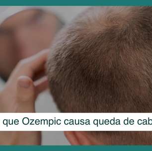 É verdade que caneta emagrecedora causa queda de cabelo?