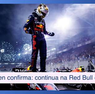 Verstappen confirma que continua na Red Bull em 2026