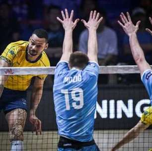 Liga das Nações: Brasil vence Eslovênia e garante medalha de bronze