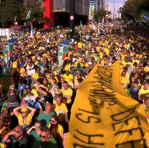 Sem Bolsonaro, aliados do ex-presidente reúnem 37,6 mil na Paulista