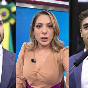 Eduardo Bolsonaro e Nikolas Ferreira comemoram saída de Daniela Lima da GloboNews: 'Excelente'
