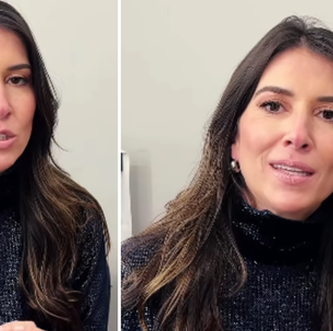 Rebeca Abravanel se encanta ao receber encomenda: 'Das coisas que me emocionam'