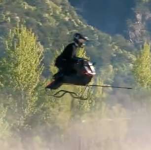 Empresa polonesa lança moto voadora com visual futurista