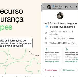 WhatsApp amplia segurança na criação de grupos