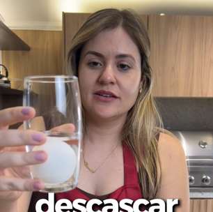 Dica de cozinha: como descascar ovo cozinho em segundos