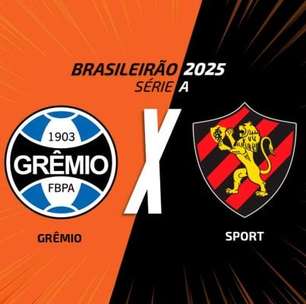 Grêmio x Sport: onde assistir, escalações e arbitragem