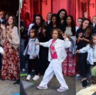 Estão enormes! Filhas de Ivete Sangalo dançam e roubam a cena em gravação da mãe