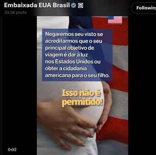 Grávidas na mira dos EUA: visto pode ser negado por "turismo de parto"