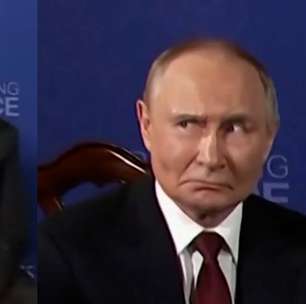 Putin vira meme com expressões faciais durante encontro com Trump