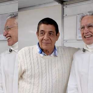 Encontro inusitado entre Caetano Veloso e Zeca Pagodinho viraliza: 'Casa vazia'
