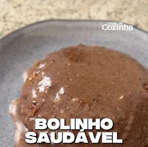 Bolinho saudável sem banana e sem ovo (no micro-ondas)
