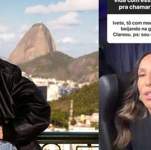 Fã revela ter medo de aparecer em clipe beijando amante e Ivete ironiza