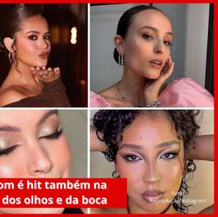 Trend: Maisa, Marina e Larissa mostram como usar make marrom