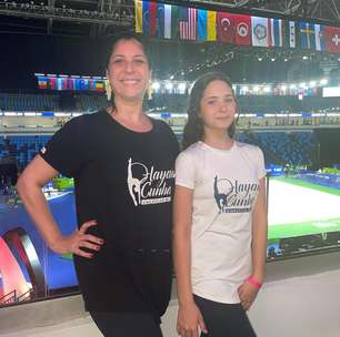 Lesão, choro e medalha: ginástica rítmica fortalece laço entre mãe treinadora e filha atleta no Rio