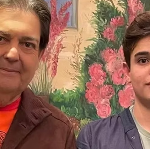 Com 17 anos, filho mais novo de Faustão é visto com ex-bailarina de 36