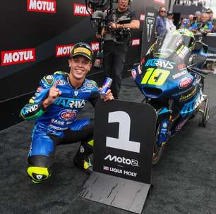 Moto2: Brasileiro Diogo Moreira crava pole no inédito Balaton Park