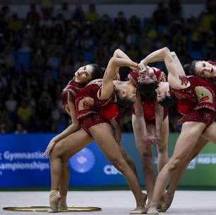 É prata! Brasil dá show e conquista segunda medalha em conjunto no Mundial de Ginástica Rítmica