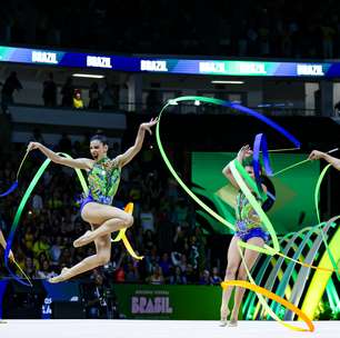 Veja fotos da equipe brasileira no Mundial de Ginástica Rítmica