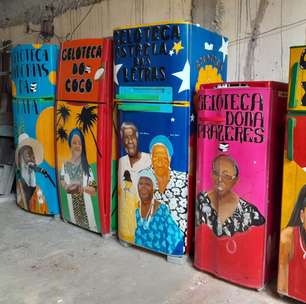 Artistas estão espalhando "geladeiras culturais" pelas periferias de Recife