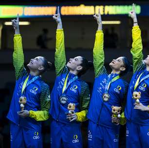 Atleta brasileira revela qual foi a reação ao ganhar medalha no Mundial de Ginástica Rítmica