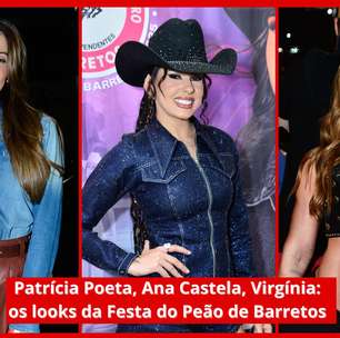 Poeta, Castela, Virgínia: 18 looks das famosas em Barretos