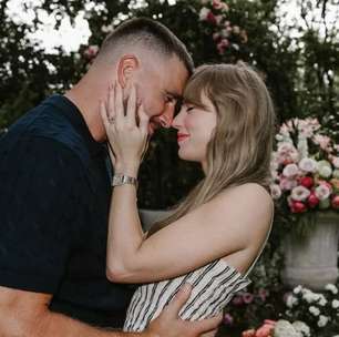 Corte evasê e comprimento midi: qual é o preço e a marca do vestido usado por Taylor Swift no pedido de casamento de Travis Kelce?