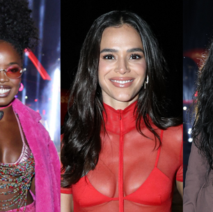 Bruna Marquezine abusa da transparência, Duda Santos na trend do marrom e muito mais: 20 looks das famosas em 1ª prévia do Carnaval 2026