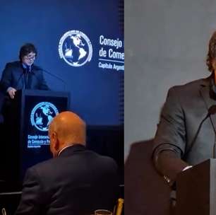 Milei culpa 'grupelho violento' por pedradas e defende irmã envolvida em escândalo de corrupção