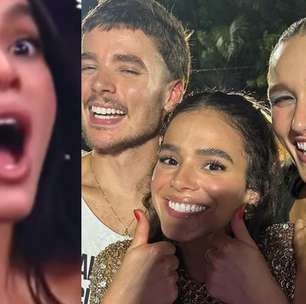 Bruna Marquezine expõe flagra de Sasha em momento íntimo com o marido: 'Tá transando?'
