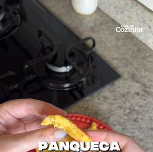 Panqueca de "pão de queijo"