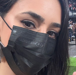 Bruna Biancardi esconde o rosto após ter celulite facial: 'Parece que fui picada por abelha'