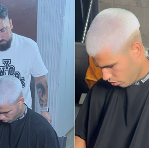 Alcaraz radicaliza e surge com cabelo platinado após título do US Open