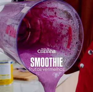 Smoothie de Frutas Vermelhas Refrescante