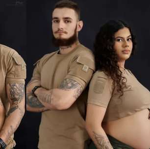 Brasileiros voluntários engatam romance na Ucrânia, voltam para nascimento do filho, mas planejam voltar à guerra