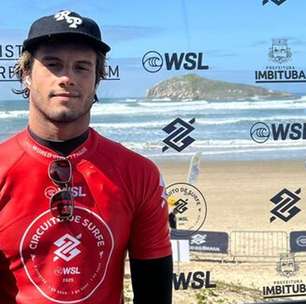 Mateus Herdy minimiza favoritismo e agradece carinho da torcida na etapa da WSL em SC: 'Só quero surfar'