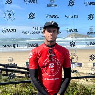 Vice no ranking, Mateus Herdy não sente peso da torcida: 'Só quero surfar'