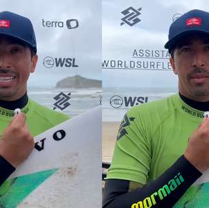 Miguel Pupo revela 'nervosismo' em estreia e diz que seria 'sonho' enfrentar o irmão na etapa da WSL