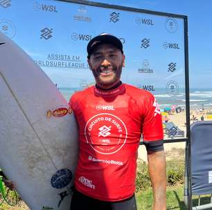 Jadson André elogia adversários após vencer favorito em etapa da WSL em SC: 'Tem que se superar'
