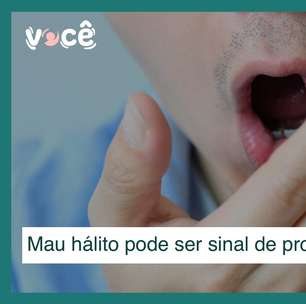 Mau hálito constante pode ser sinal de problemas sérios de saúde