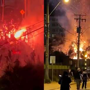Torcedores da Universidad de Chile incendeiam hotel antes de jogo decisivo
