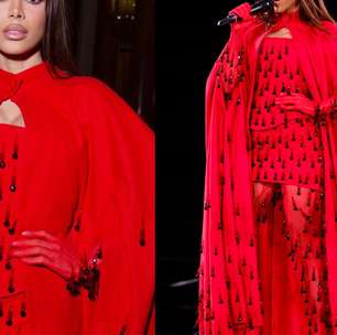 Anitta brilha com marca brasileira e canta ao vivo na abertura da Semana de Moda de Paris. Veja fotos do look!