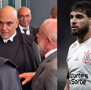 'E o Yuri Alberto, hein?', brinca Moraes em encontro com Lula no STF