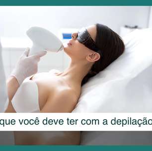 Depilação facial: cuidados que você precisa ter