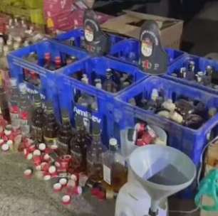 Polícia Militar prende primeiro suspeito de alduterar e falsificar bebidas alcoólicas