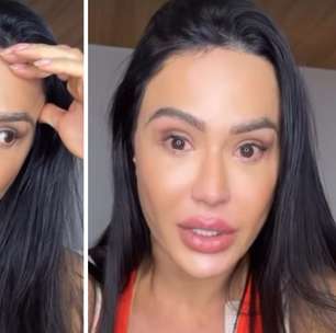 Gracyanne Barbosa chora ao relembrar da dor após lesão: 'Ouvi um estalo muito alto'