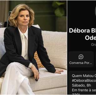 'Quem Matou Odete Roiman?' vira nome de bloco de Carnaval no Rio e Débora Bloch reage