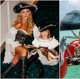 Quanto custa viajar no cruzeiro da Disney igual ao que Ana Paula Siebert e a filha estão?