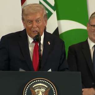 Trump dá 'cantada' em Giorgia Meloni durante cúpula no Egito: 'Eu assumo o risco'